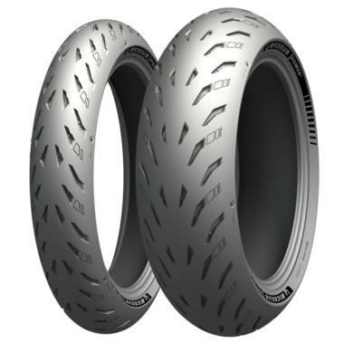 Neumático para motocicleta - MICHELIN - POWER 5 - 180/55 ZR17 - Verano - Carga 73 - Velocidad X