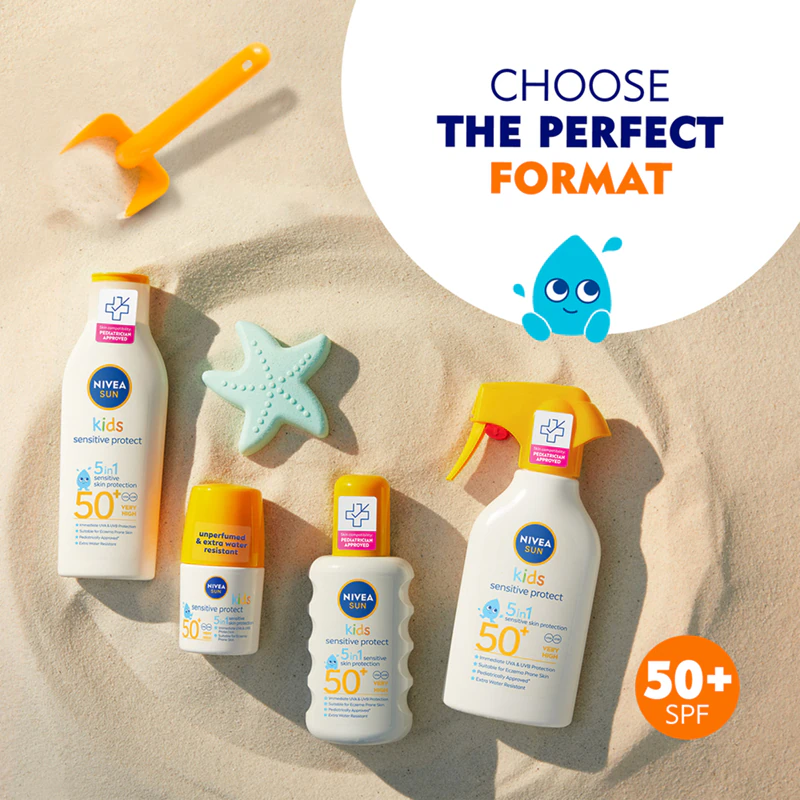 NIVEA SUN Kids opaľovací krém pre deti SPF 50+