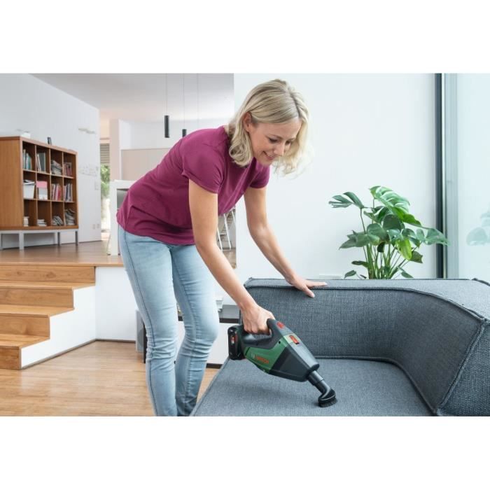 Aspiradora de mano inalámbrica Bosch UniversalVac18 - CONJUNTO con 1 batería de 2,5 Ah