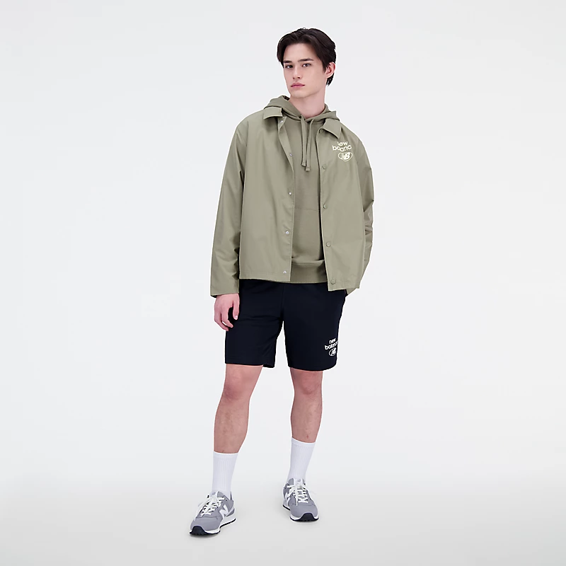 Męska kurtka Essentials Reimagined Woven – COVERT GREEN