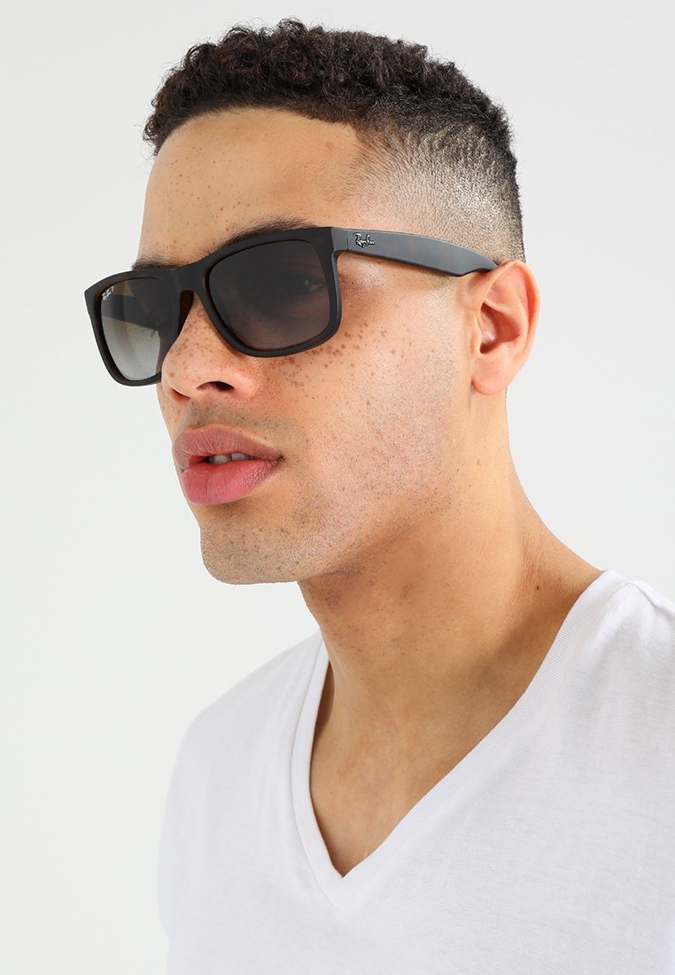 Ray-Ban JUSTIN - Zonnebril - polarbruin/havana