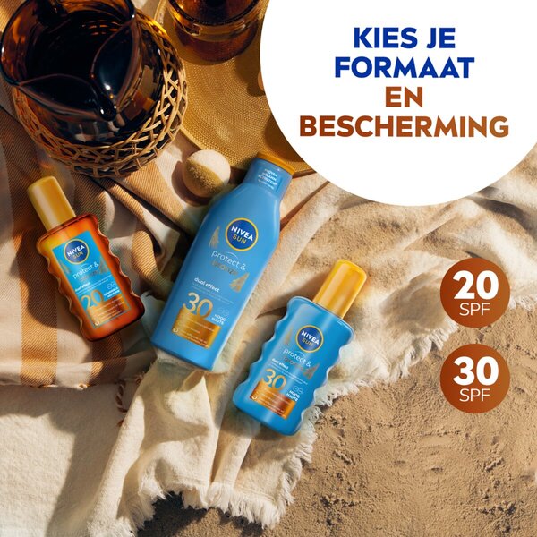NIVEA Sun Protect & Bronze SPF30 Sun Milk<br>200ml
