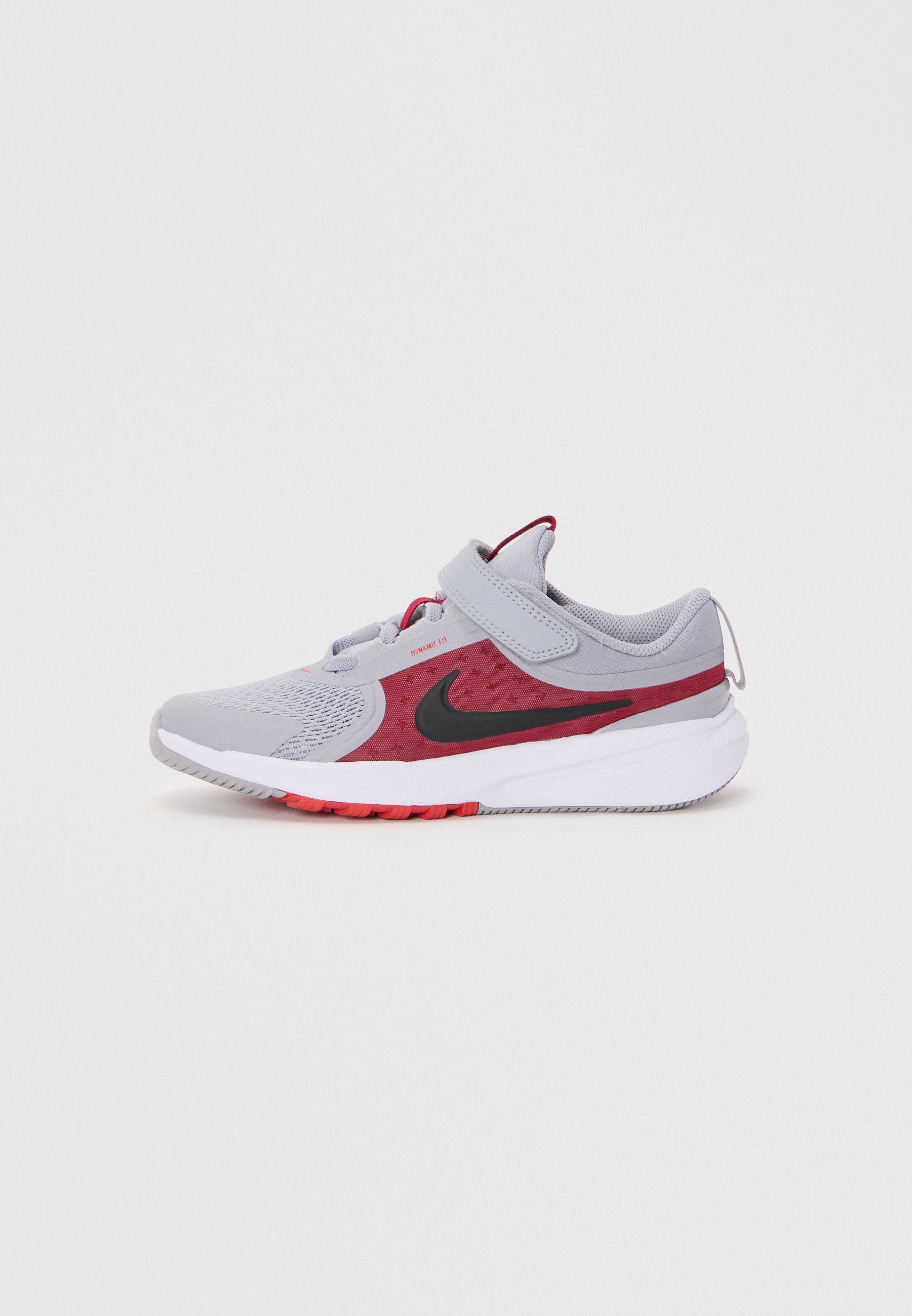 Nike Performance STAR RUNNER 5 UNISEX - Hardloopschoenen voor op de weg - summit white/black/team red/univ red