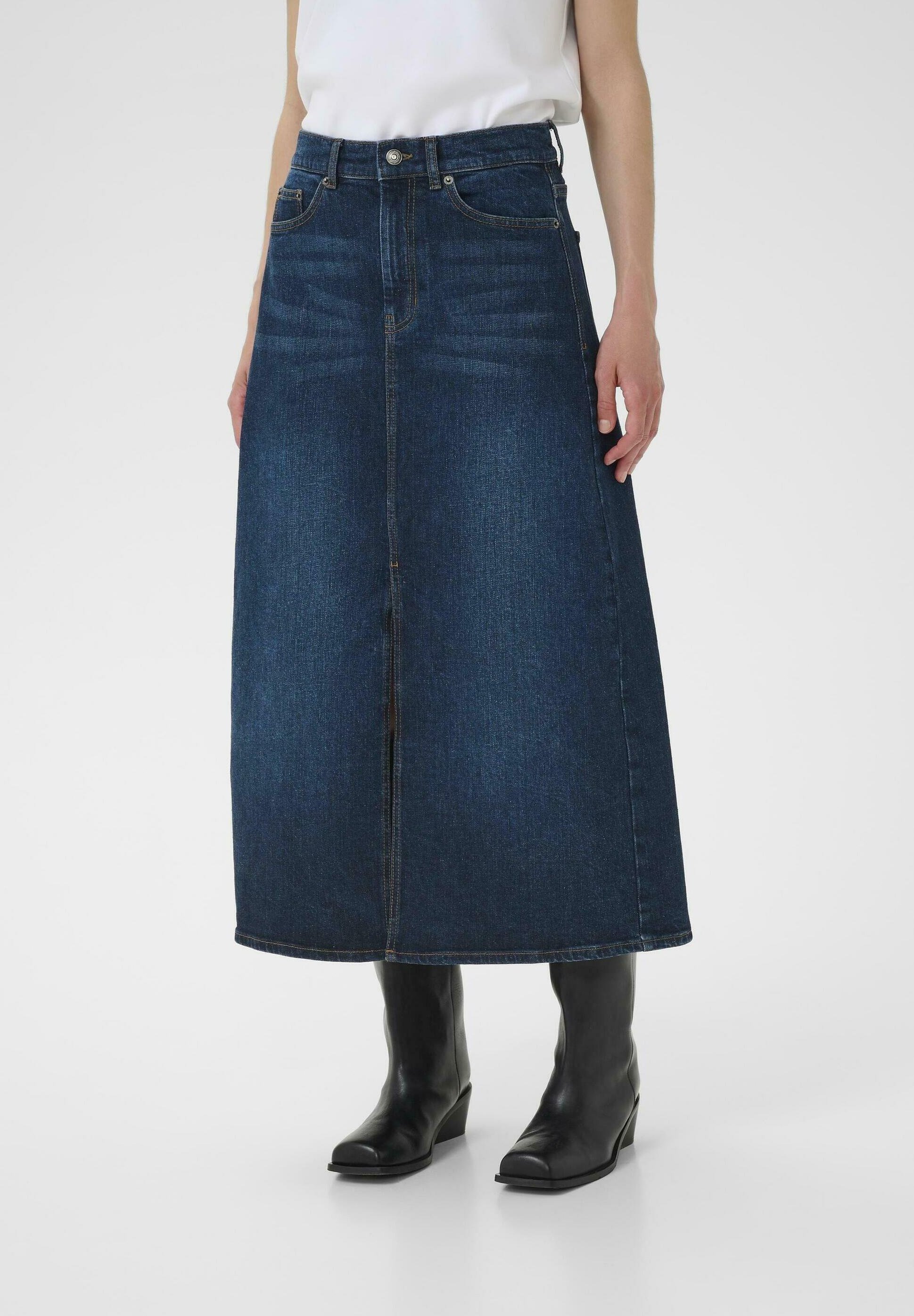 Jupe trapèze InWear - denim foncé