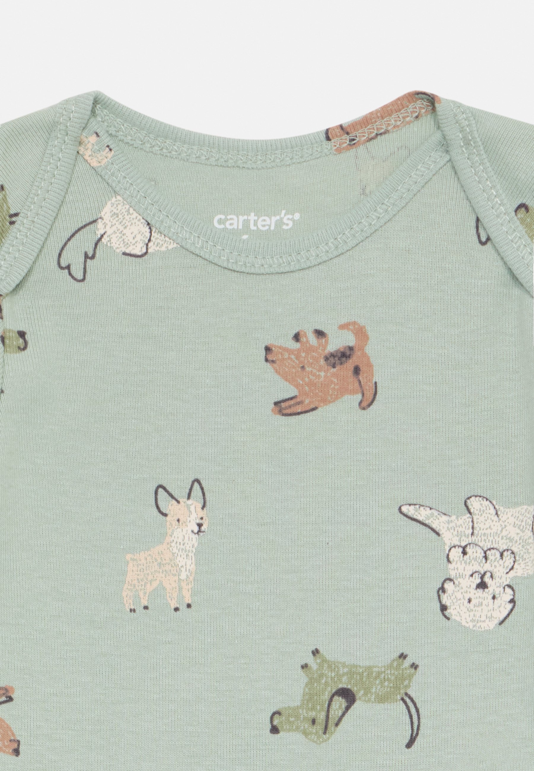 Carter's Bodysuits 4er-Pack – Body – grün/blau/cremeweiß