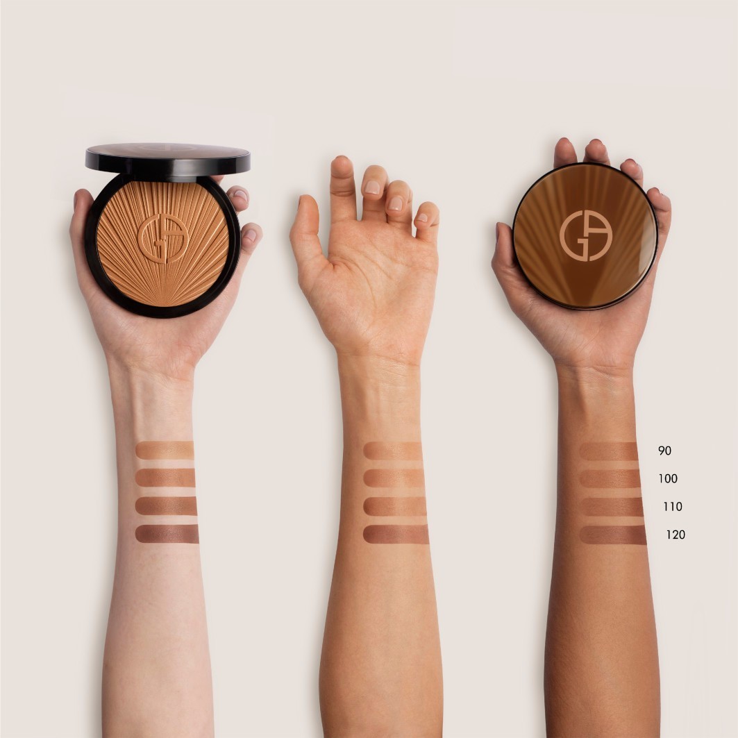 Armani Bronzer blistavi svileni bronzer u prahu - 18 g