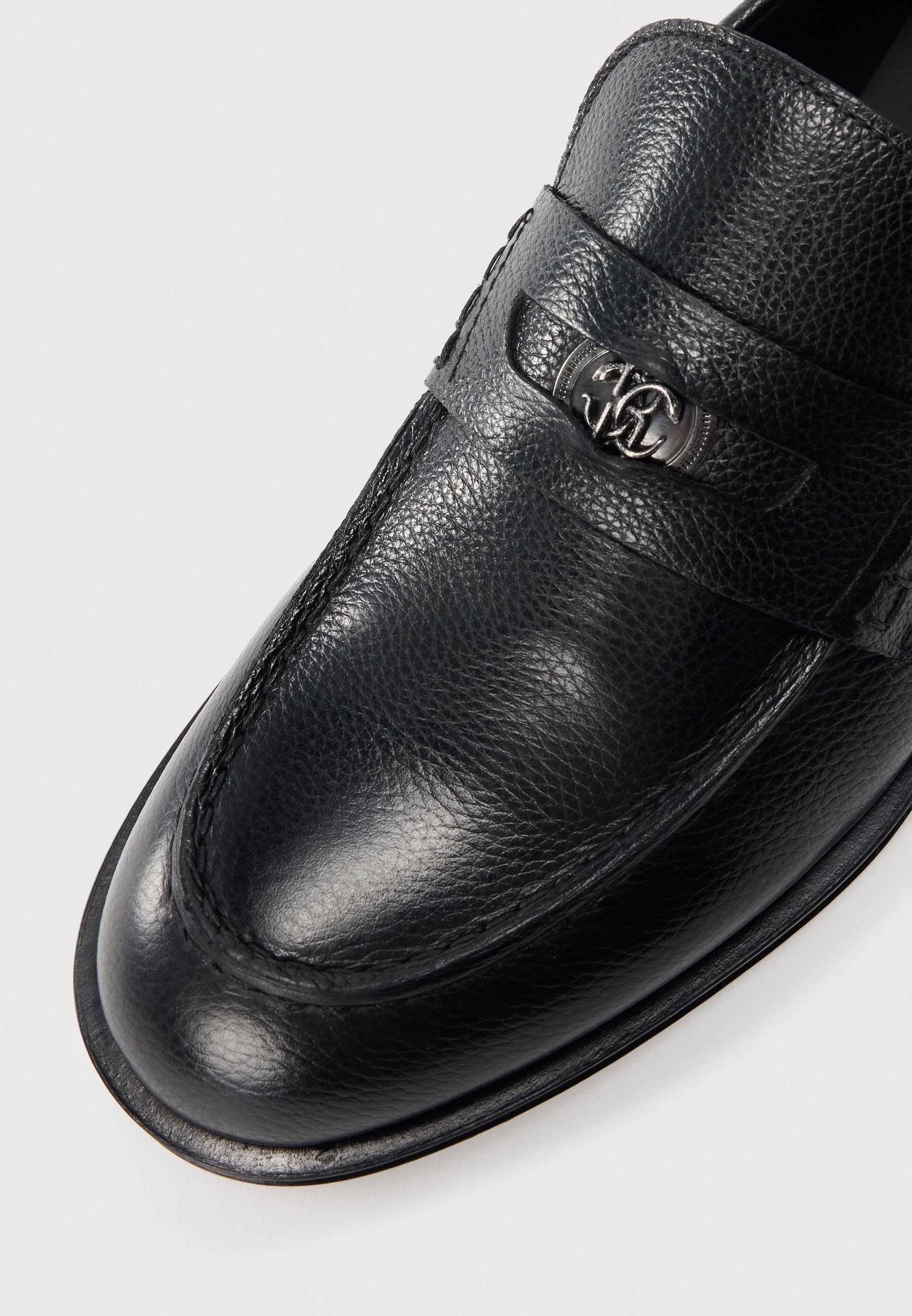 Roberto Cavalli ALEX METAL - Slip-ons - black
