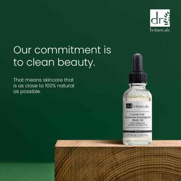 Dr. Botanicals Cocoa Noir Sensuous telový olej 2 x 30 ml