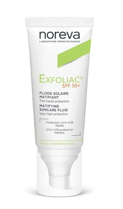 NOREVA Exfoliac Fluide Solaire Spf50+