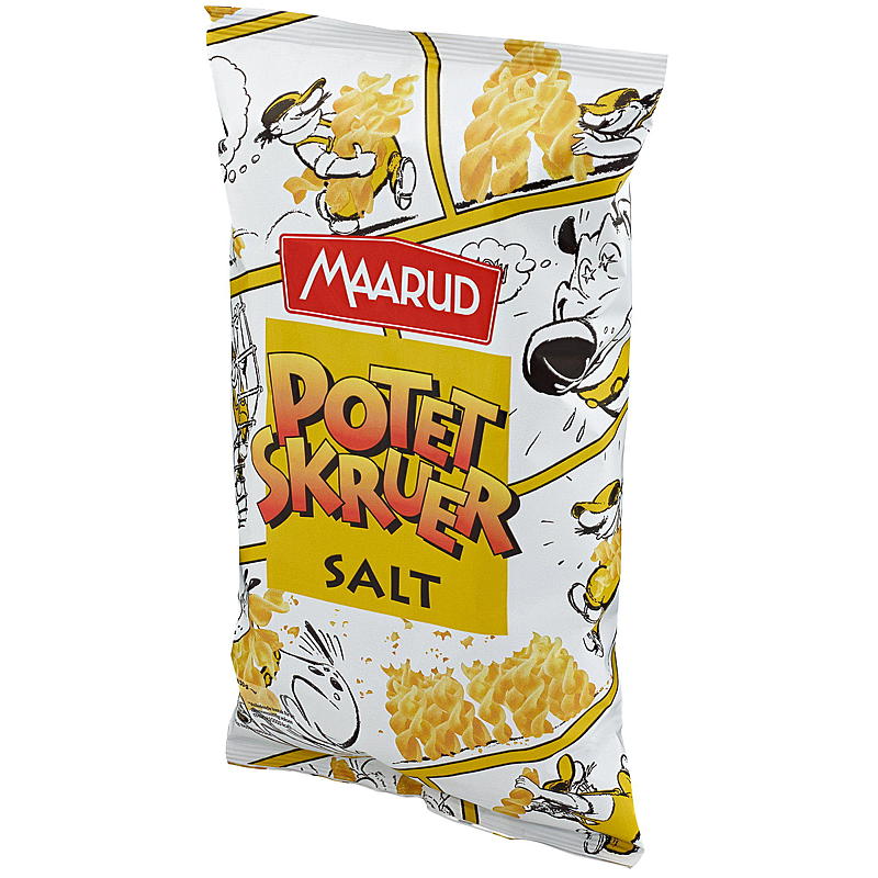 Maarud Potatisskruvar 90 g salt