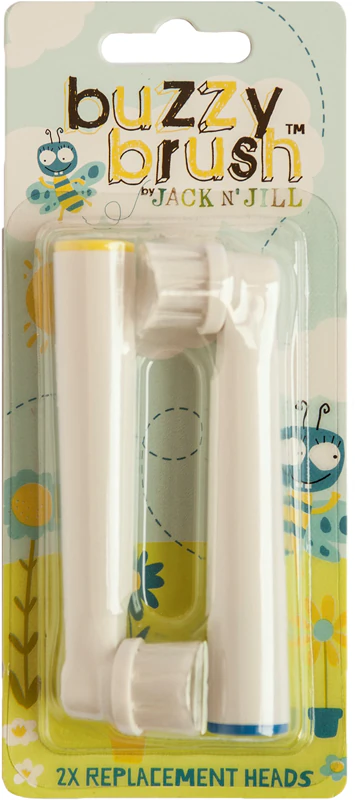Jack N' Jill Buzzy Brush Vervangende tandenborstelkopjes