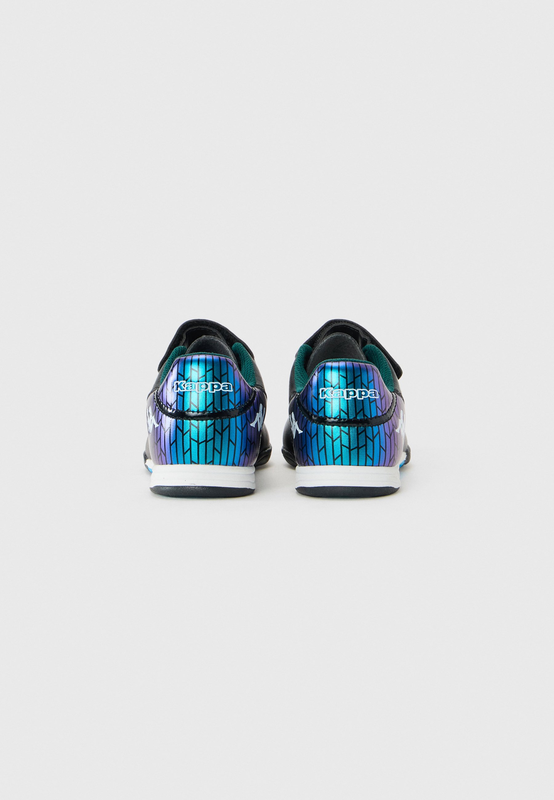 Kappa KOMBAT PLAYER UNISEXE - Chaussures de football en salle - noir/bleu brillant