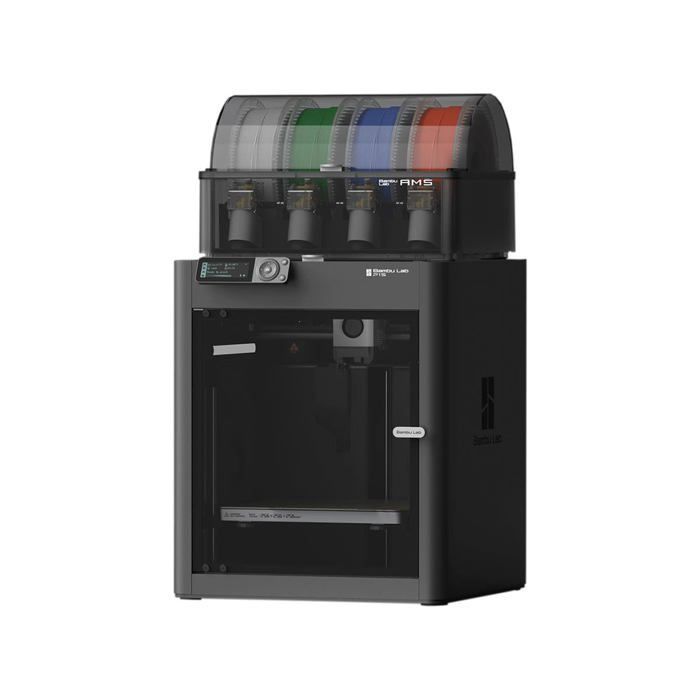 3D Printer - BAMBU LAB - P1S Combo (P1SC) - Multi-color AMS - Dual Voltage 110/220V - CoreXY 500 mm/s