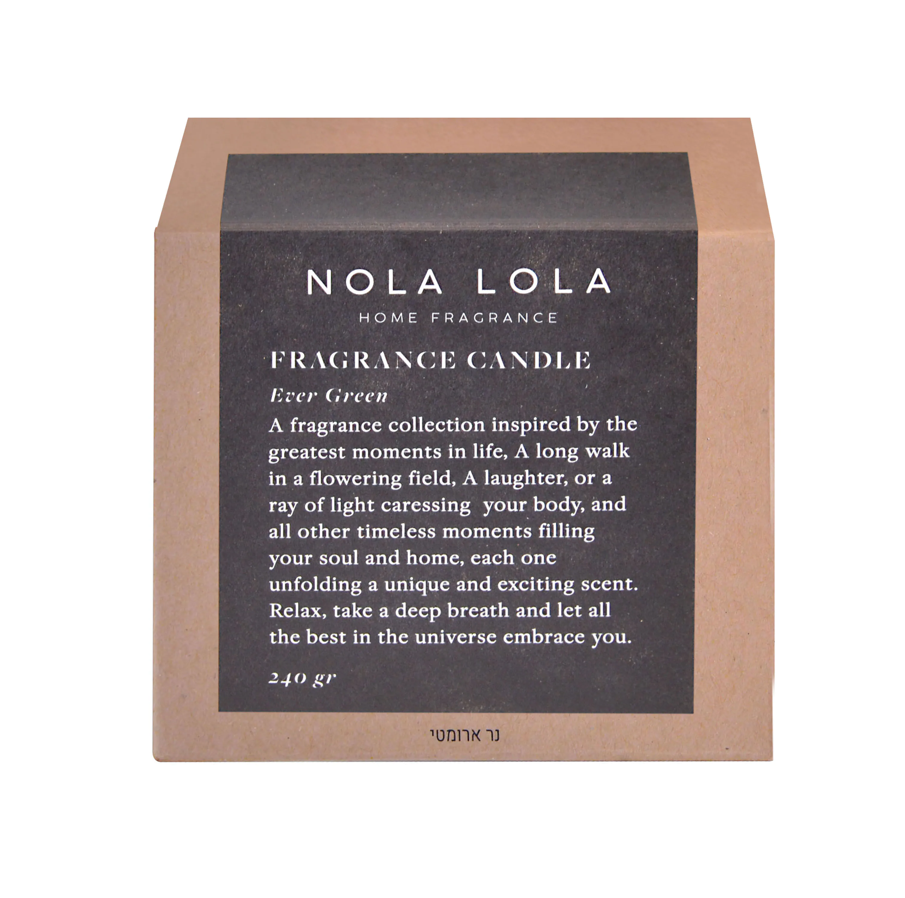 Nola Lola Ever Green Świeca zapachowa, 240 g