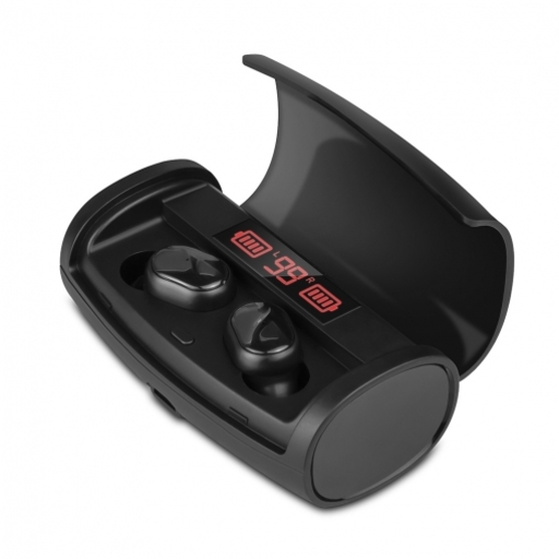 Auriculares Smartek Con Power Bank Integrado Tws-390