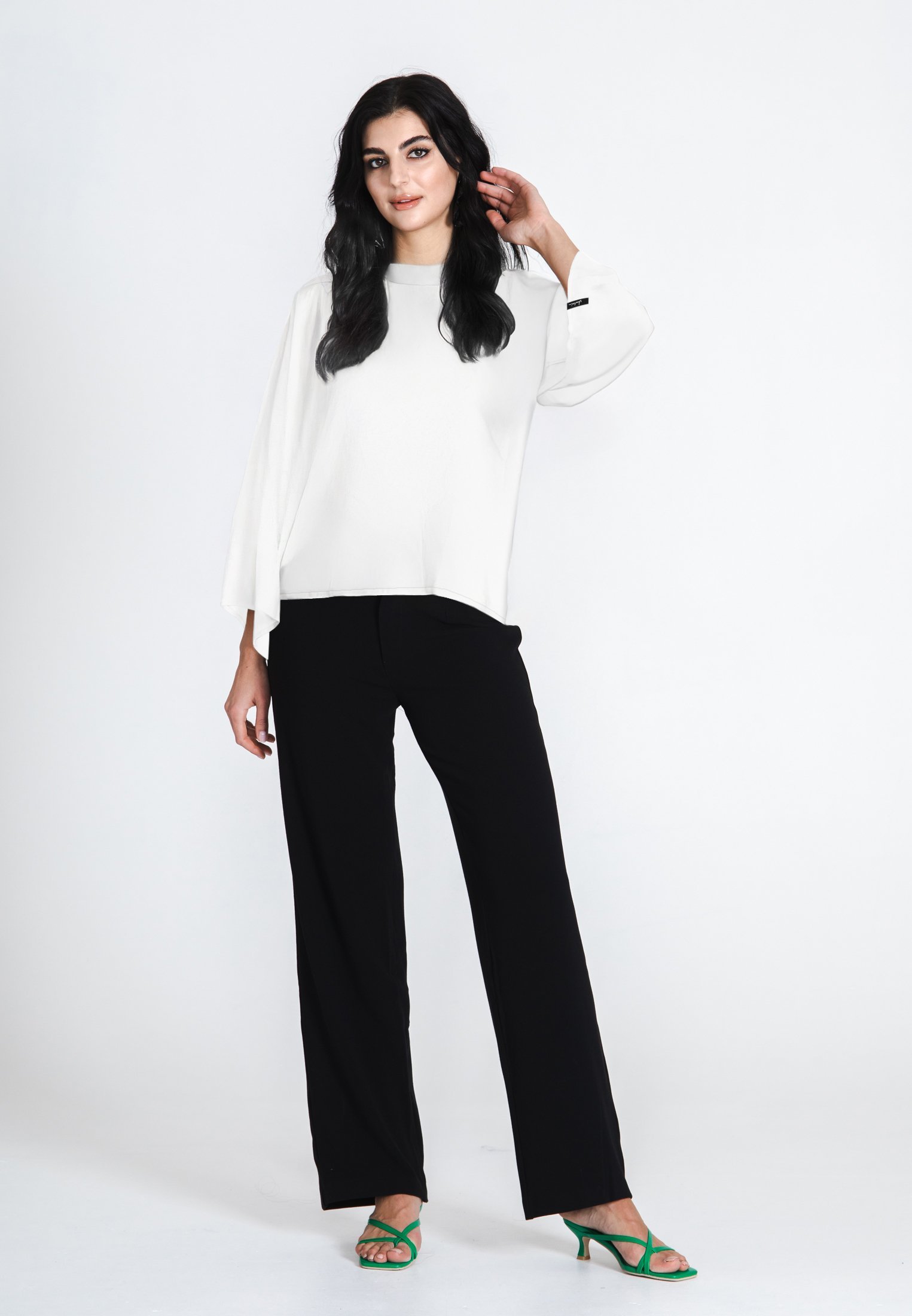 Jascha Stockholm Blouse - gebroken wit