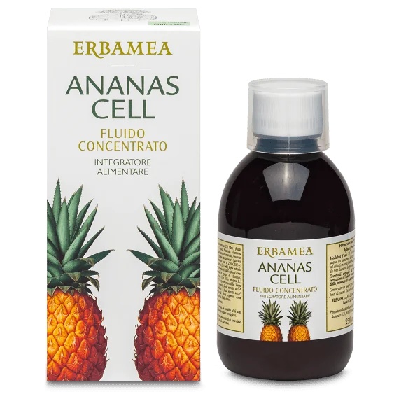 ERBAMEA Erbamea Pineapple šūnu šķidruma koncentrāts 250ml Liekā šķidruma izvadīšanai