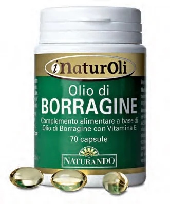 Naturando bernagieolie voedingssupplement 70 capsules