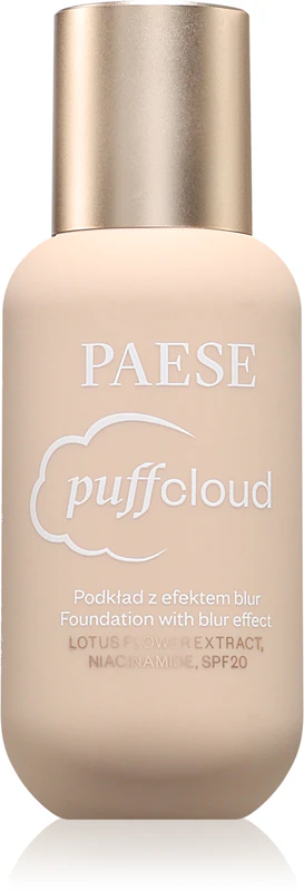 Base ultraleve Paese Puff Cloud Foundation FPS 20