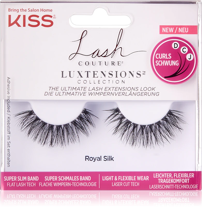 Umělé řasy KISS Lash Couture LuXtensions