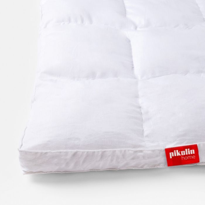 Cubrecolchón de microfibra Pikolin Home de 5 cm | Hipoalergénico y transpirable | 140 x 200 cm