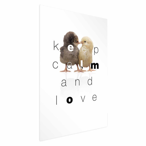 Plakat Keep Calm 21x30 cm