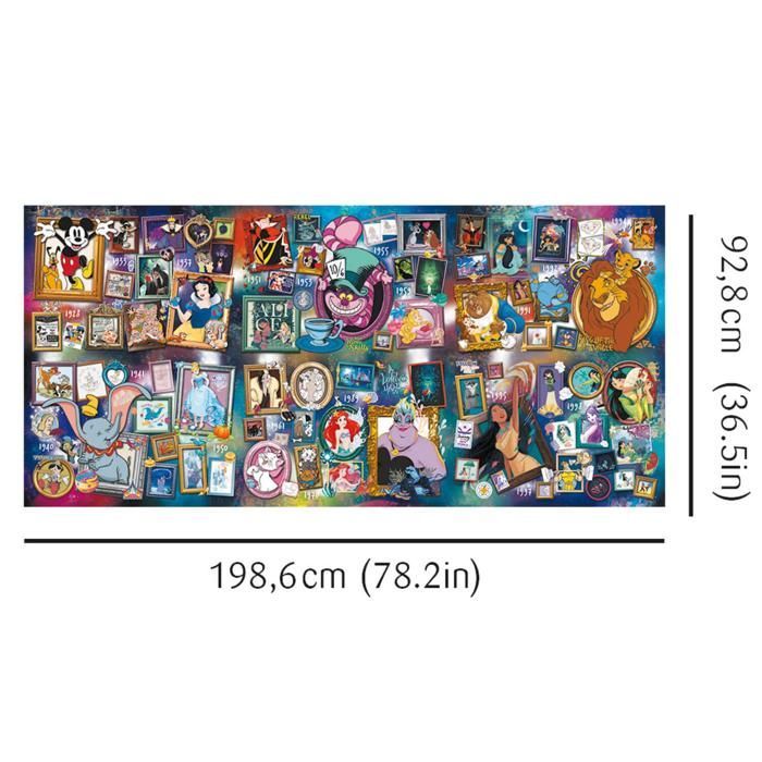 Rompecabezas de 9000 piezas: Tecnología Unlimited Fit: La colección Disney más grande