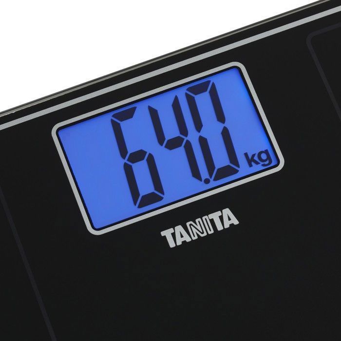 TANITA - HD-382 – Pèse-personne - Design ultra-fin, écran extra-large - 150 kg - Noir