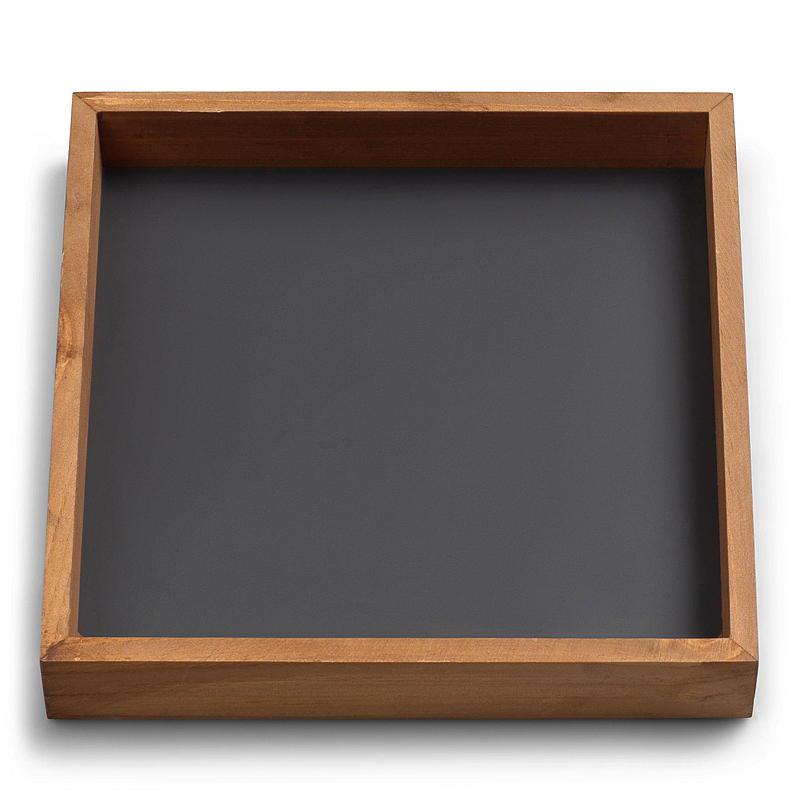 Hemljusstake 25 cm metall/trä