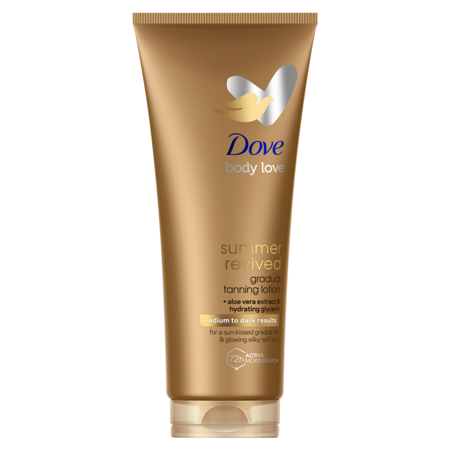 Dove samoporjavitveni losjon za telo za srednje temno do temno kožo 200 ml Derma Spa Summer Revived