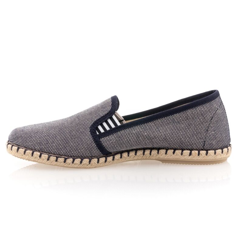 Miesten espadrillit köysipohjalla - sininen