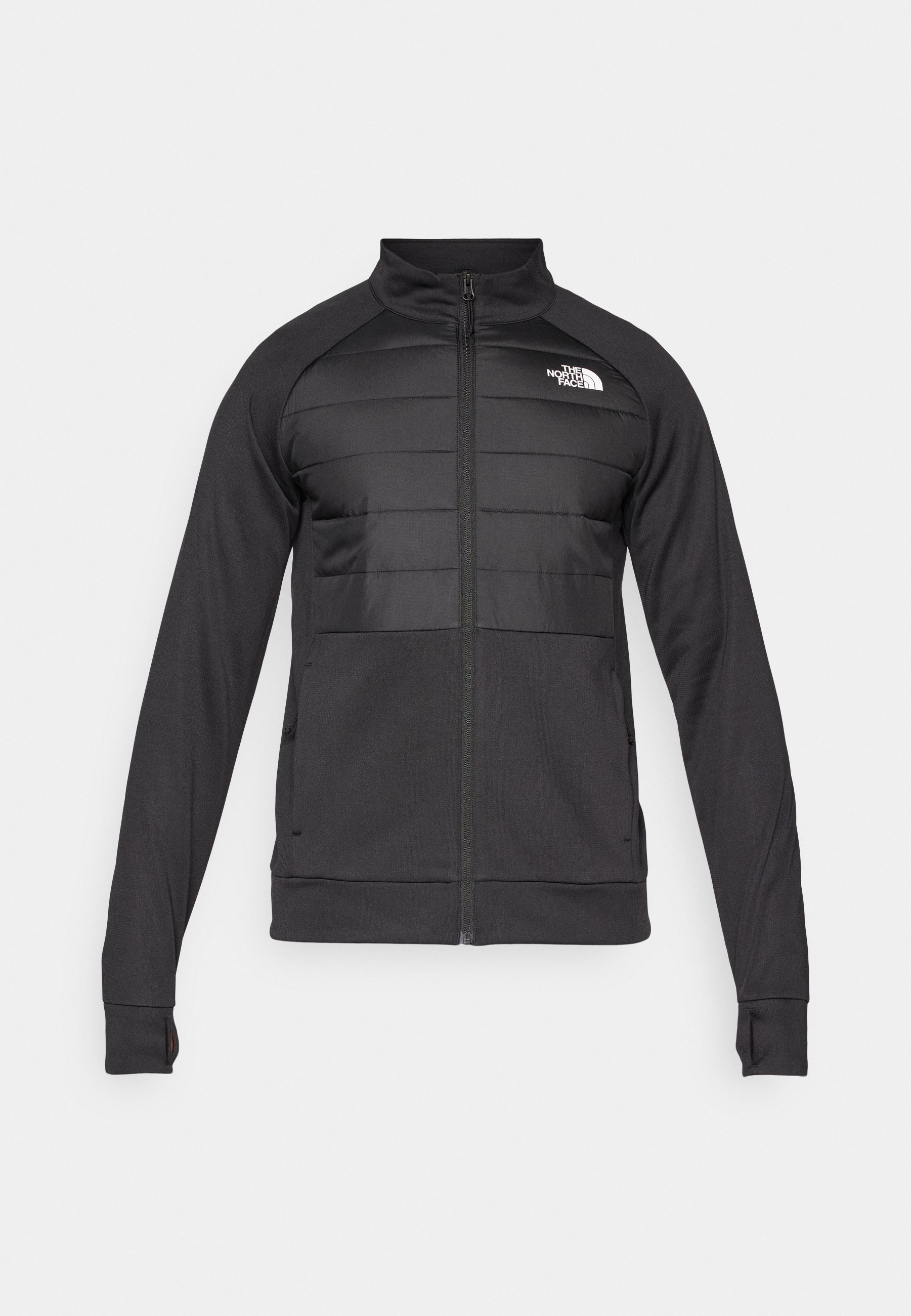 The North Face REAXION HYBRID FULL ZIP - Outdoorjack - zwart gemêleerd
