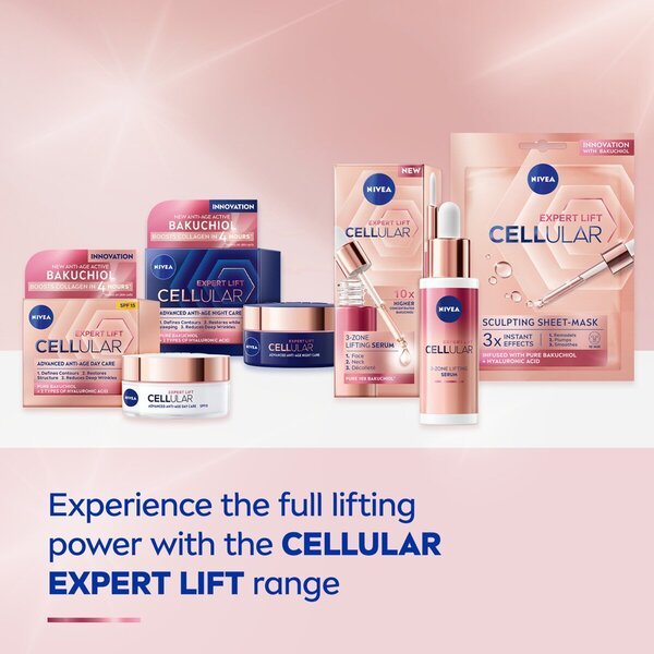 NIVEA Cellular Expert Lift Bakuchiol serums<br>30ml - Visiem ādas tipiem