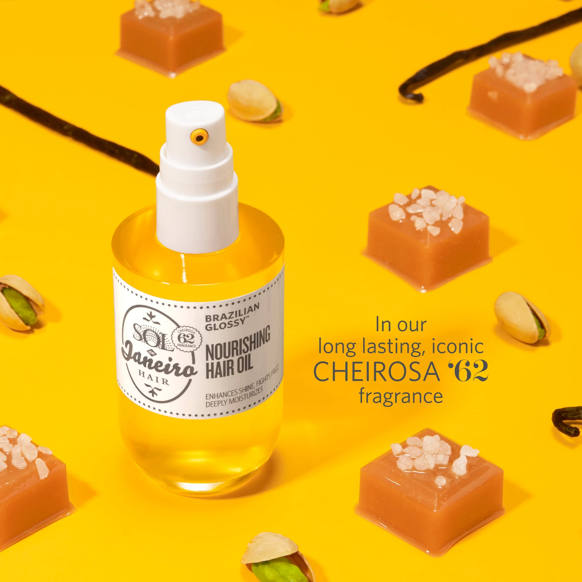 Ulei de păr nutritiv Brazilian Glossy™ 60 ml - Sol de Janeiro
