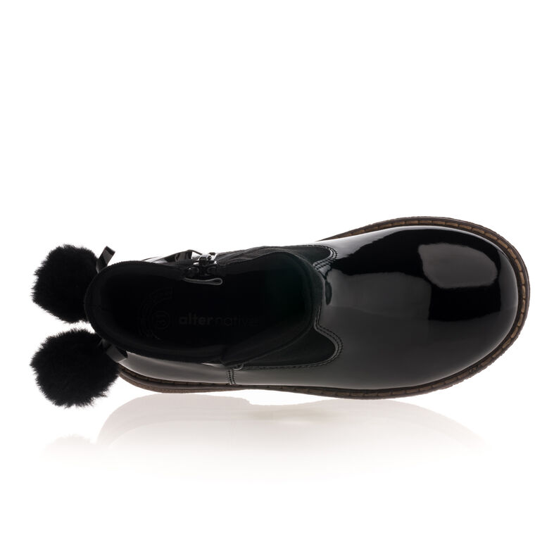 Botas negras para niñas/botines