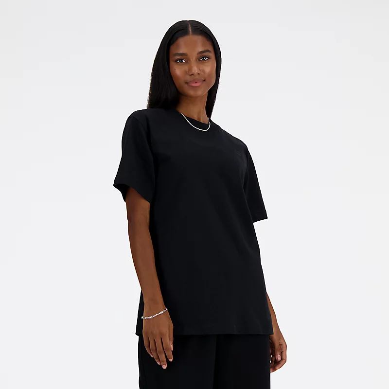 Koszulka sportowa damska T-skjorte - CZARNY