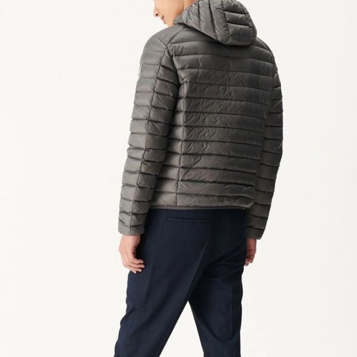 JOTT NICO MEN'S ANTHRACITE DOWN JACKET with hood