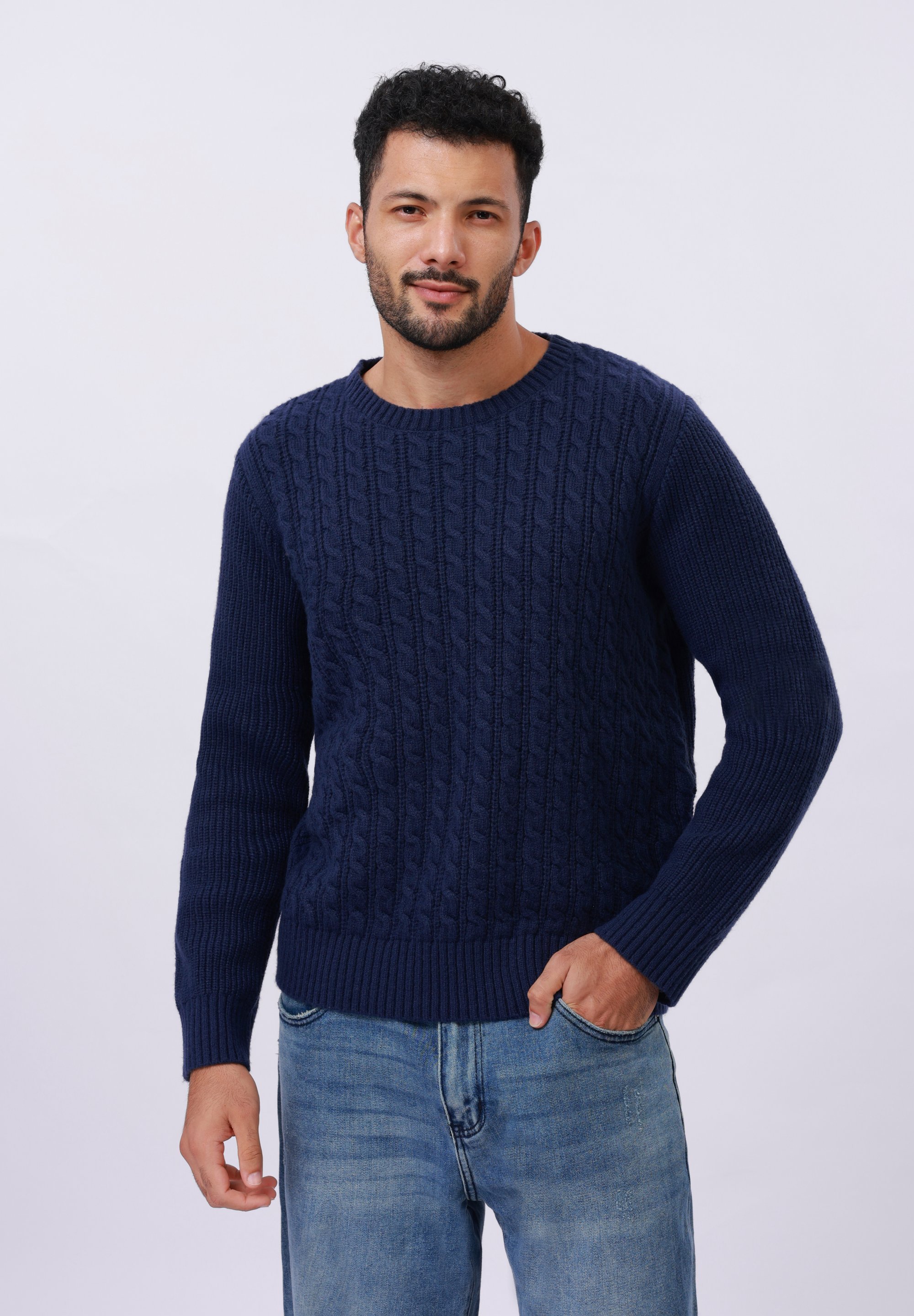 Pier One Pullover - marineblau