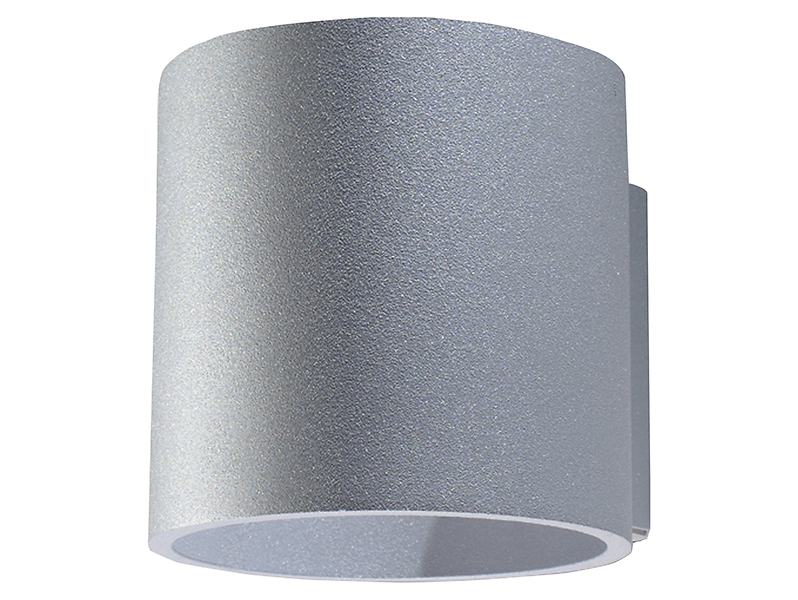 Kinkiet Orbis aluminiowy szary