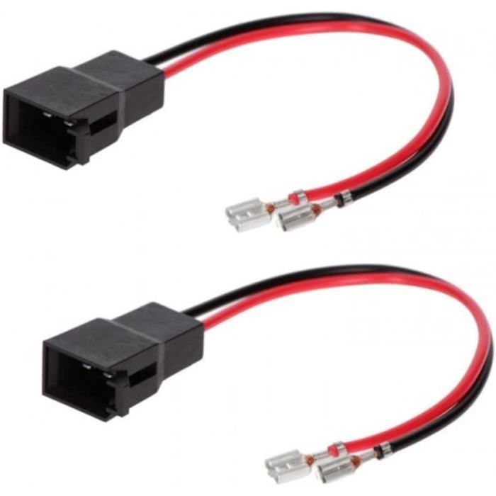 Cables adaptadores para altavoces de coche - SVATV - Paquete de 2