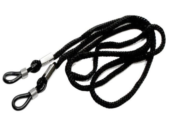 Set of 3 universal eyeglass cords, black