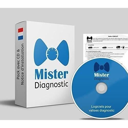 OBD2 Scanner - Mister Diagnostic - ELM327 - WIFI - Multi-brand - Car Diagnostics