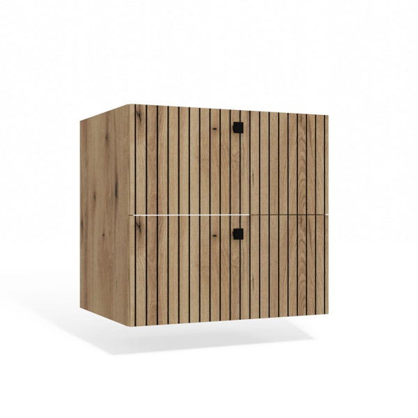 Szafka pod umywalkę Topeshop TIGO 60 2S dąb evoke