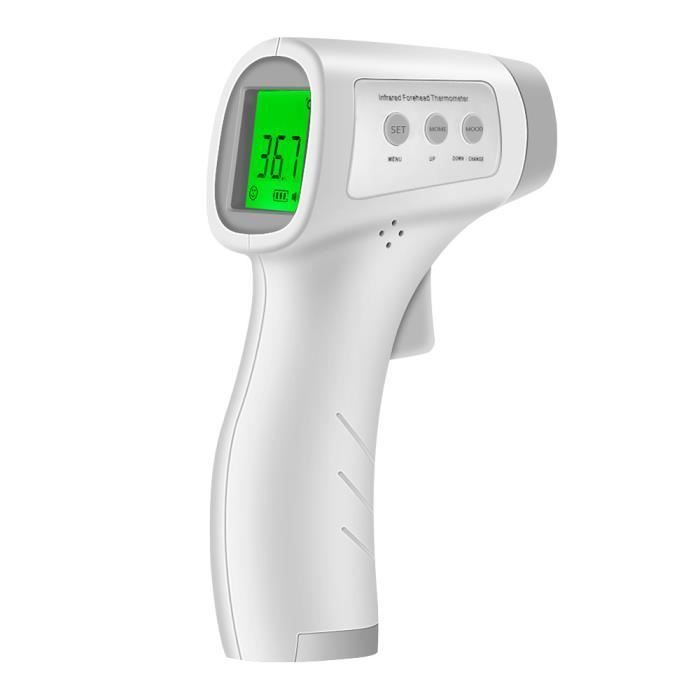 Infrarood voorhoofdthermometer voor volwassenen/baby's/voorwerpen, digitale contactloze voorhoofdthermometer voor koortsmeting