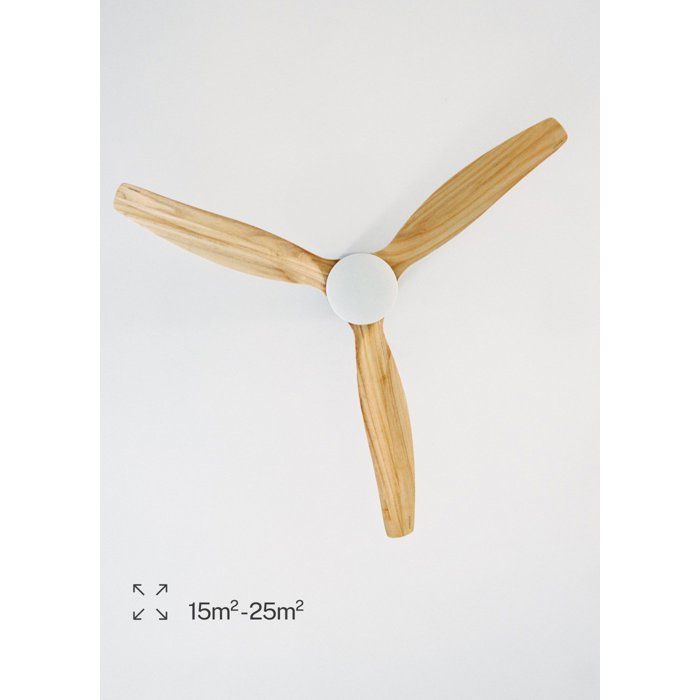 Ventilatore da soffitto - Create - Con luce - Silenzioso - Ø132 cm - LED