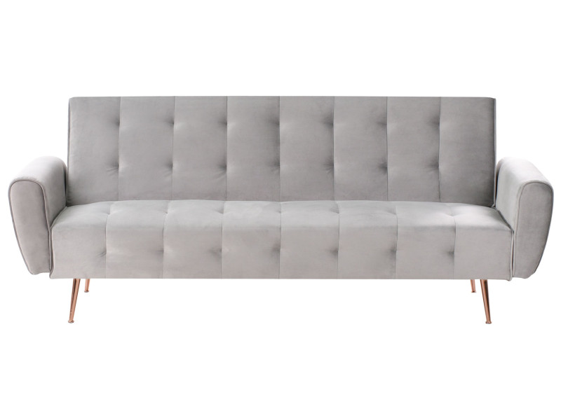Sofa kanapa funkcja spania szara