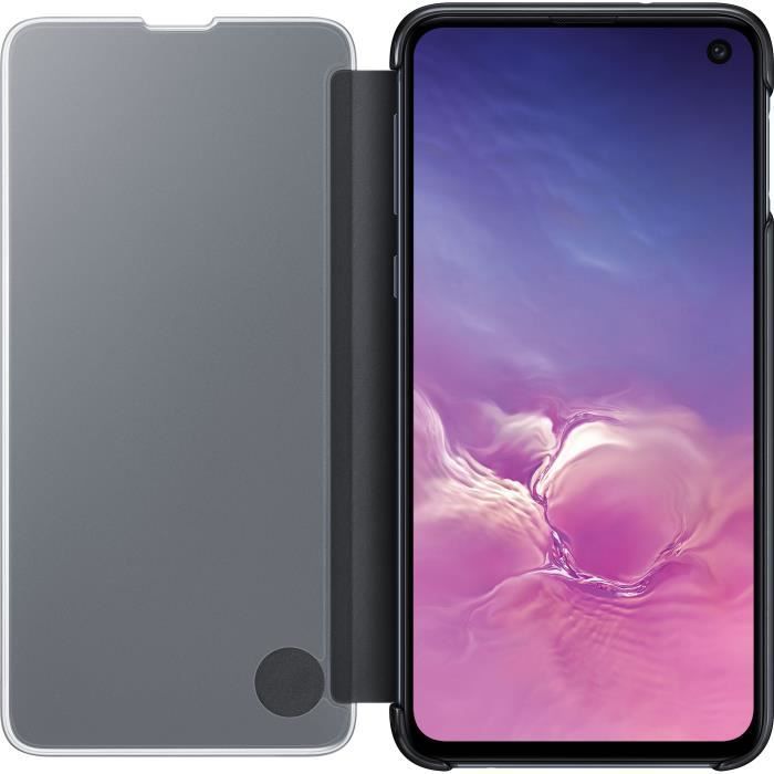Samsung Clear View hoesje S10e - Zwart