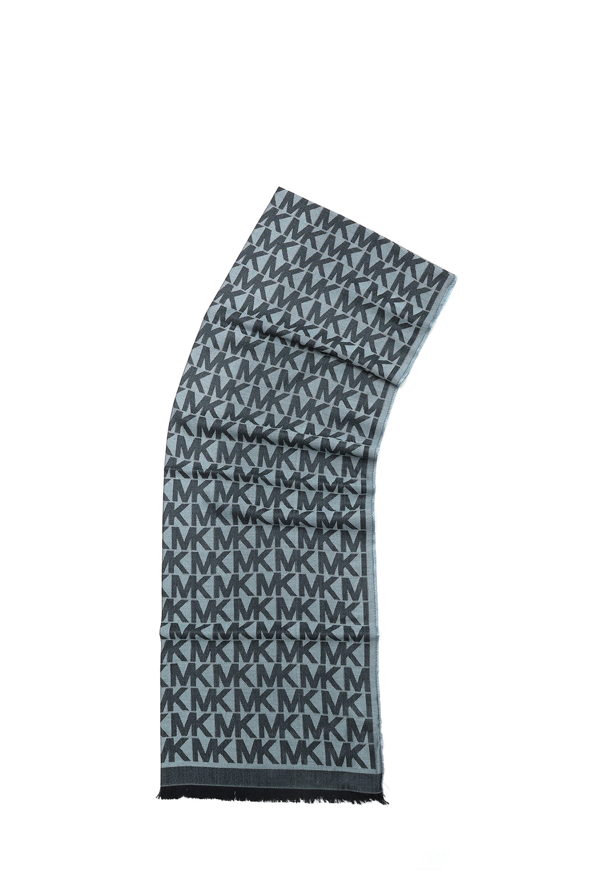 Sciarpa MICHAEL Michael Kors CHARM BLOCKED LEGGERA - blu navy