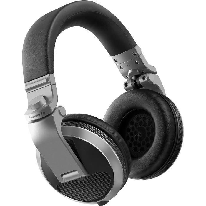Wired DJ Headphones - PIONEER DJ - HDJ X5 - Silver