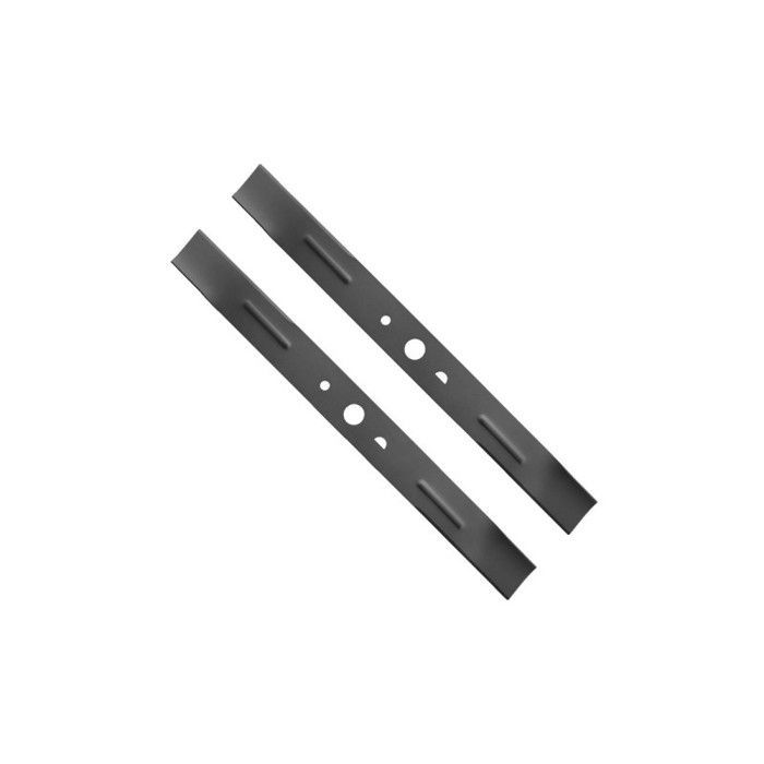 Set di 2 lame di ricambio per trattorino rasaerba RY48RM76A - 38 cm - RAC449
